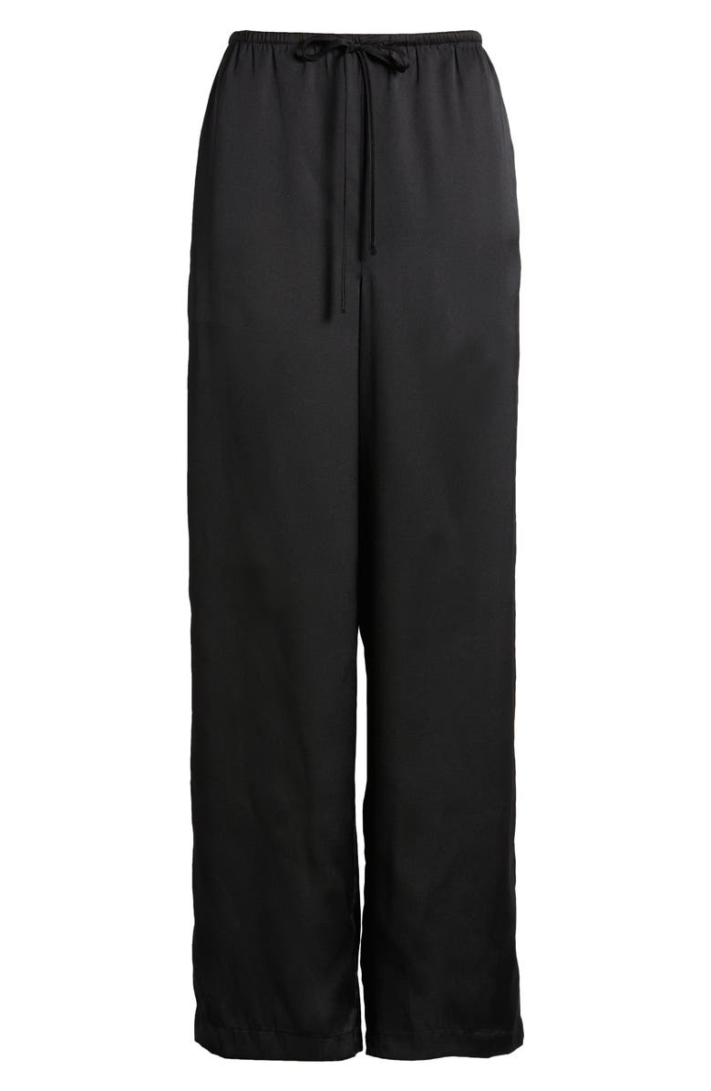 Rails Damani Wide Leg Drawstring Pants, Alternate, color, Black
