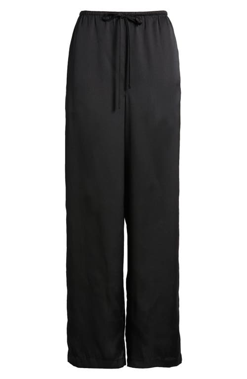 Rails Damani Wide Leg Drawstring Pants In Black