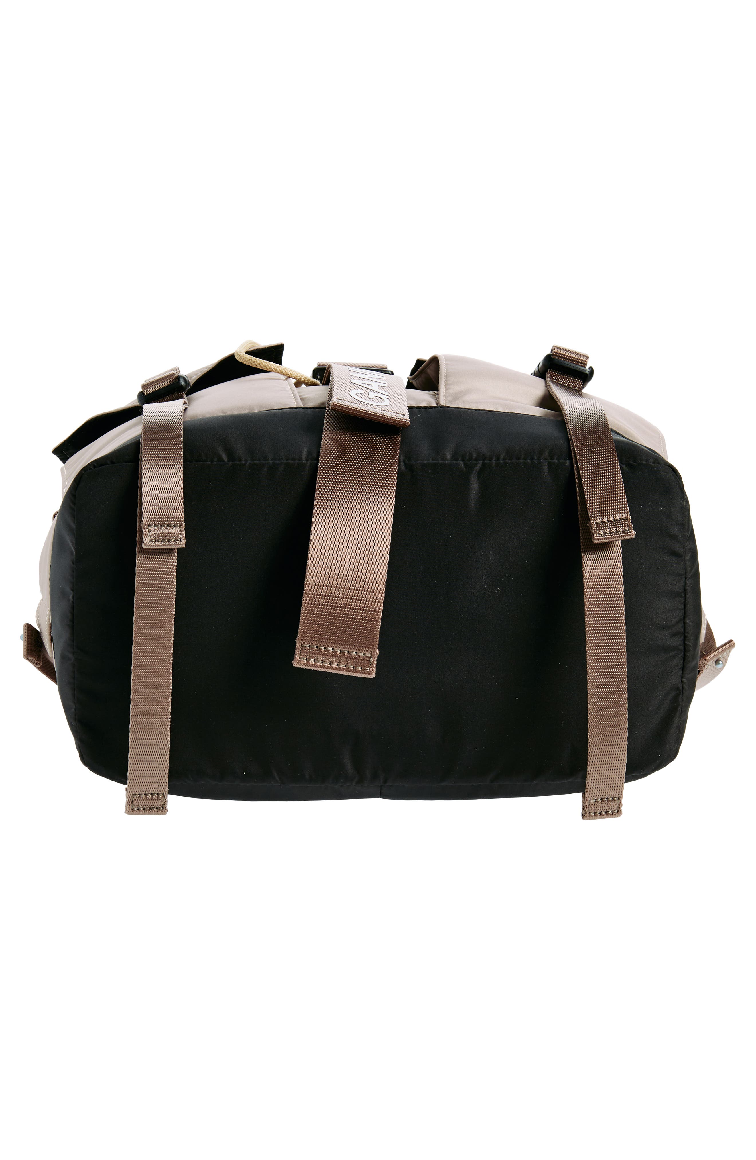 Ganni Recycled Polyester Tech Backpack, Alternate, color, 