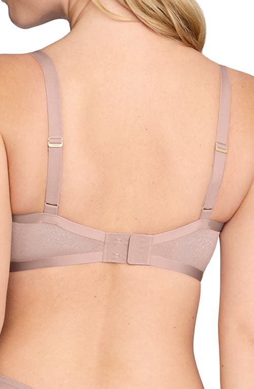 Cuup The Balconette Mesh Underwire Bra In Moonbeam