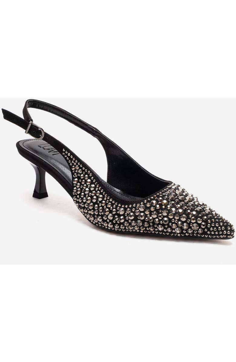 Prologue Shoes Thea Slingback Pointed Toe Pump, Alternate, color, Black