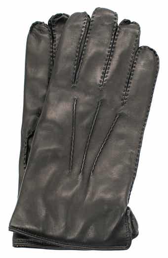 Portolano Cashmere Lined Handsewn Corded Gloves