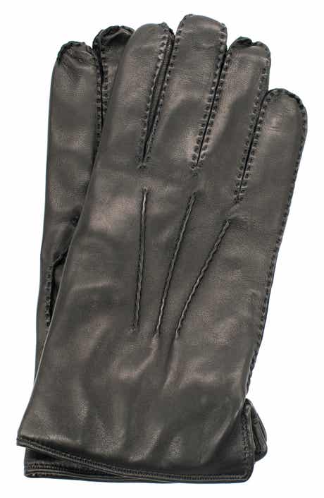 Portolano Cashmere Lined Handsewn Corded Gloves