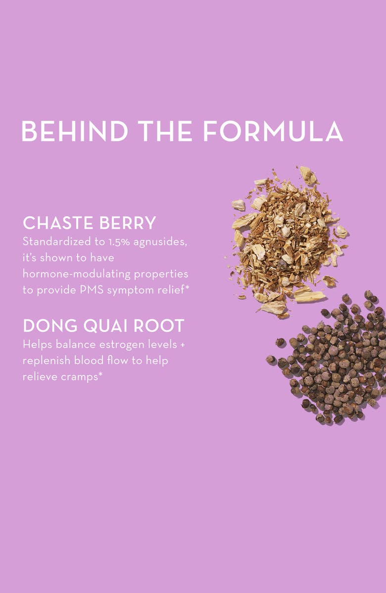 Hum Nutrition Hormone Balance PMS Relief & Mood Support Supplement, Alternate, color, 