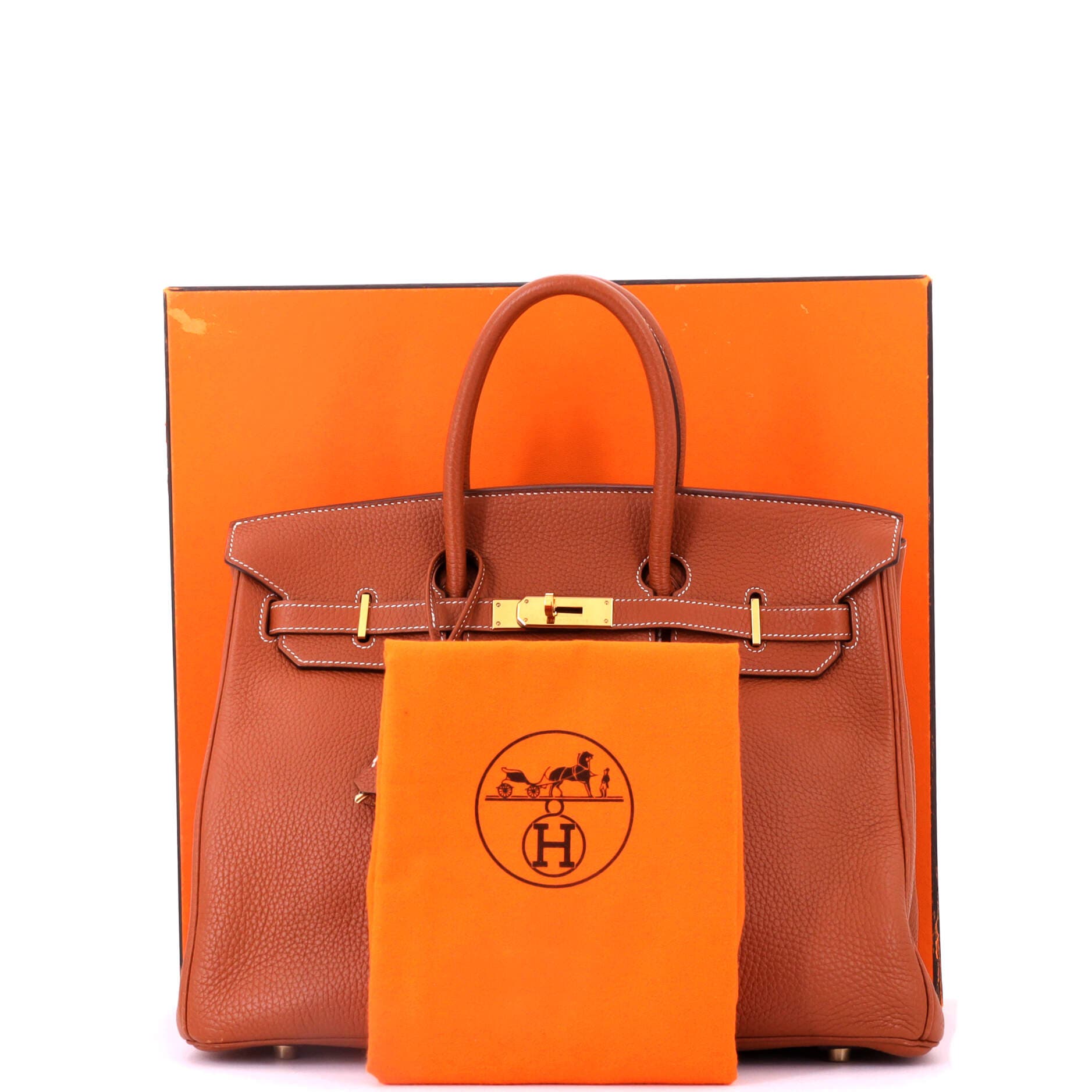 Pre-Owned Hermes Birkin Handbag Brown Clemence with Gold Hardware 35, Alternate, color, Etrusque