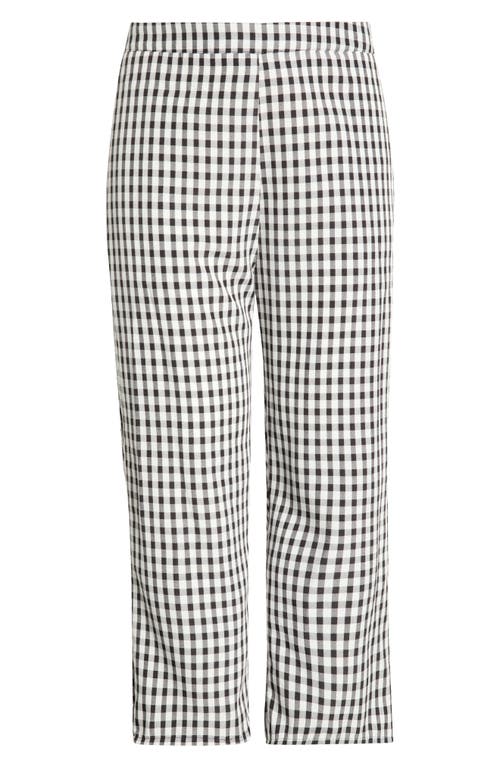 Sugarlips Doverly Checker Gill Capri Pants In Multi