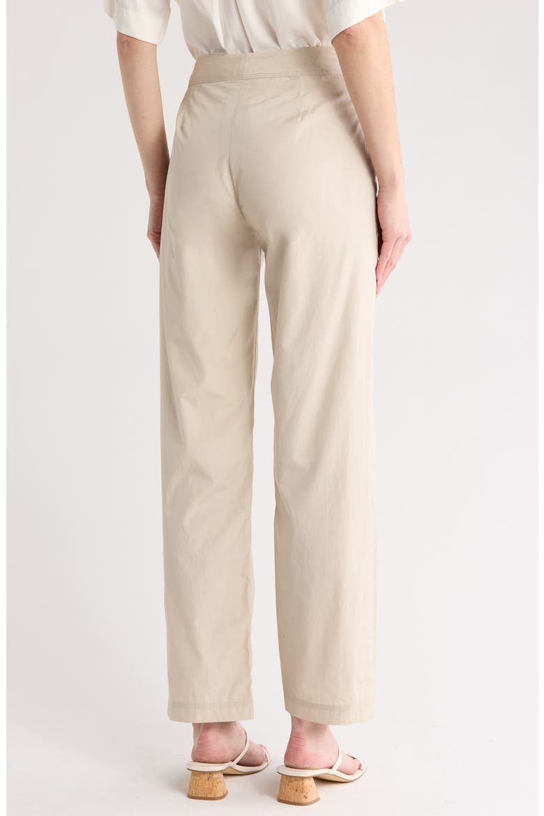 Fern Poplin Pants, Alternate, color, BEIGE