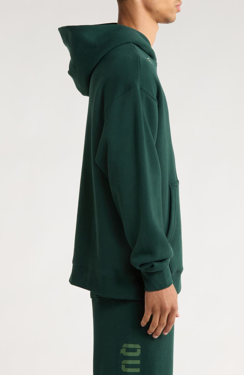 Quiet Golf Logo Hoodie, Alternate, color, Forest