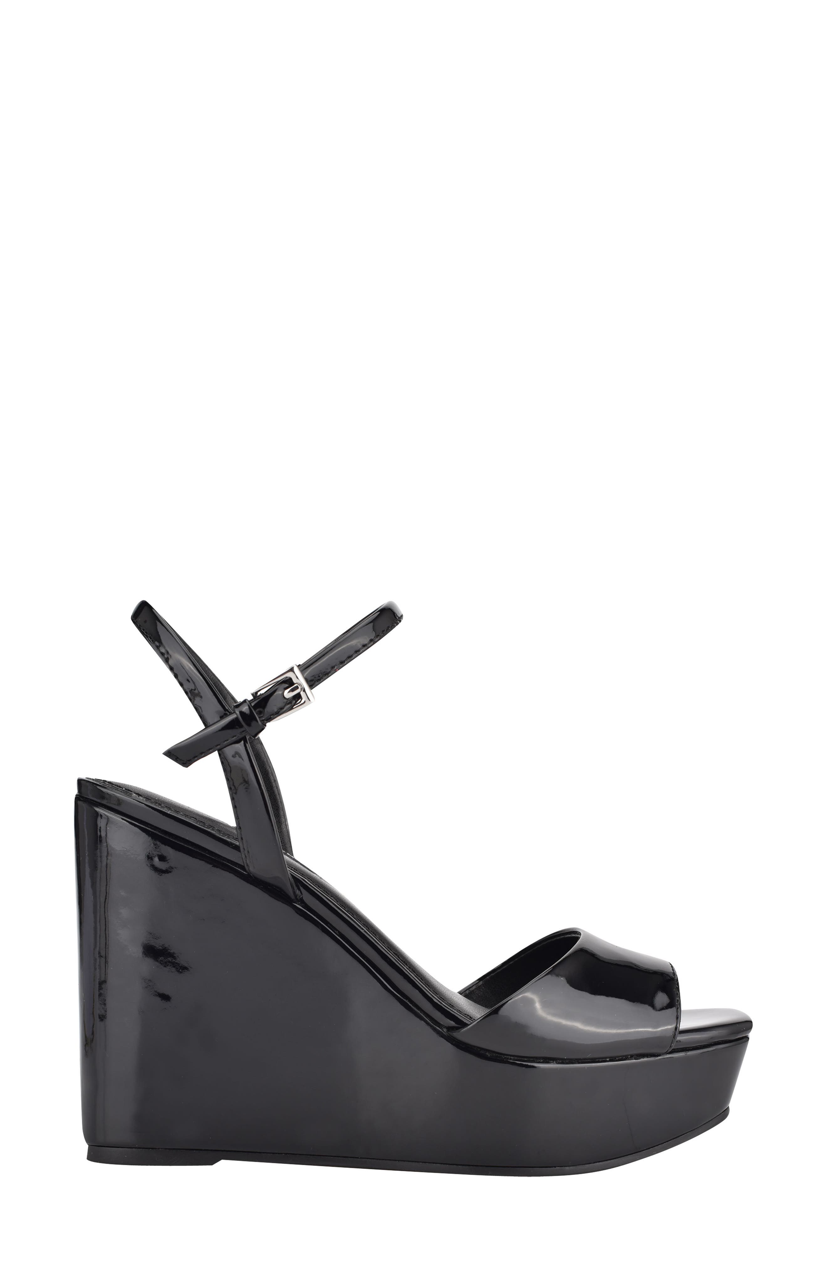 Nine West Kinda Platform Wedge Sandal, Alternate, color, 