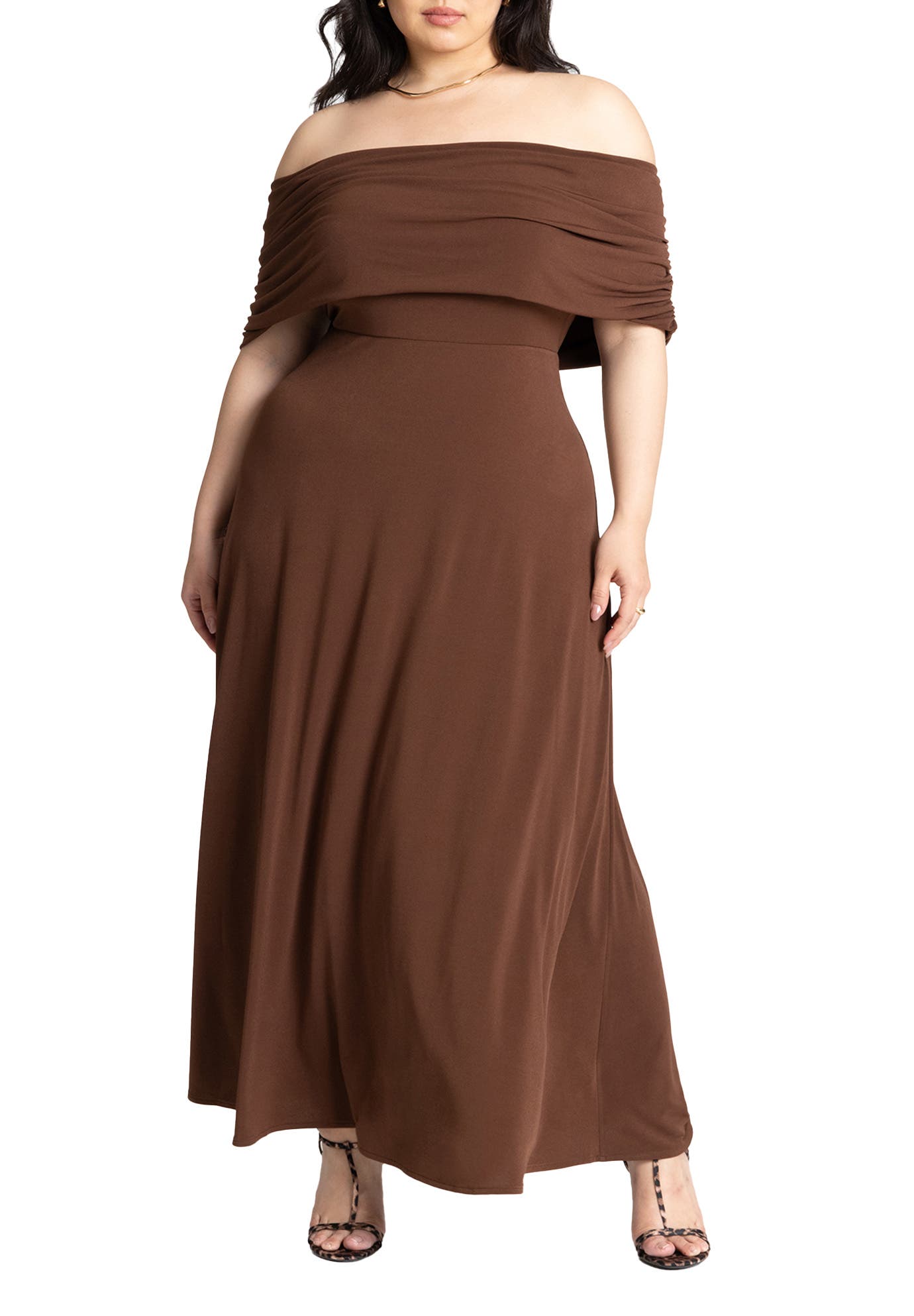 Off The Shoulder Maxi Dress