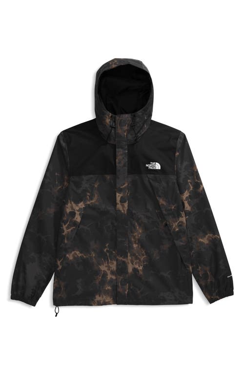 The North Face Antora Waterproof & Windproof Hooded Jacket In Black