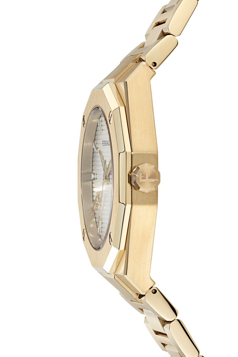 Edge Chronograph Bracelet Watch, 40mm, Alternate, color, YELLOW GOLD