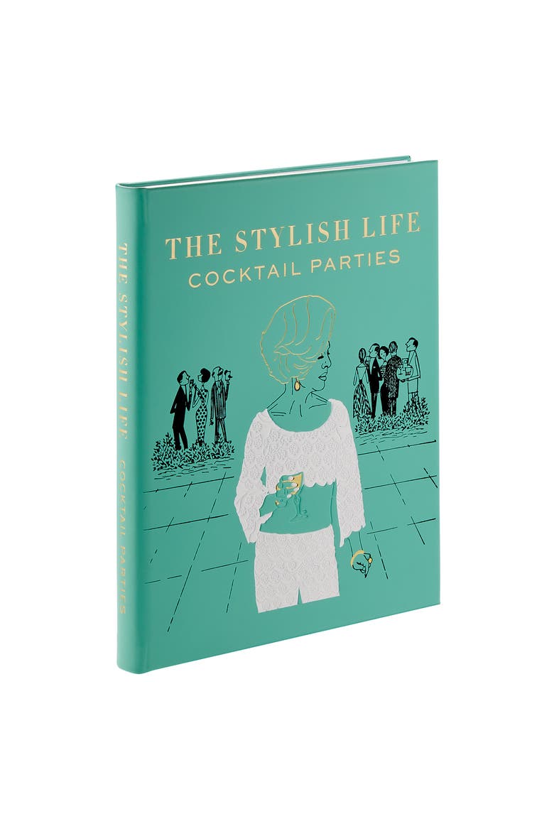 The Stylish Life Cocktail Parties Leather Edition, Alternate, color, Robin's Egg Blue