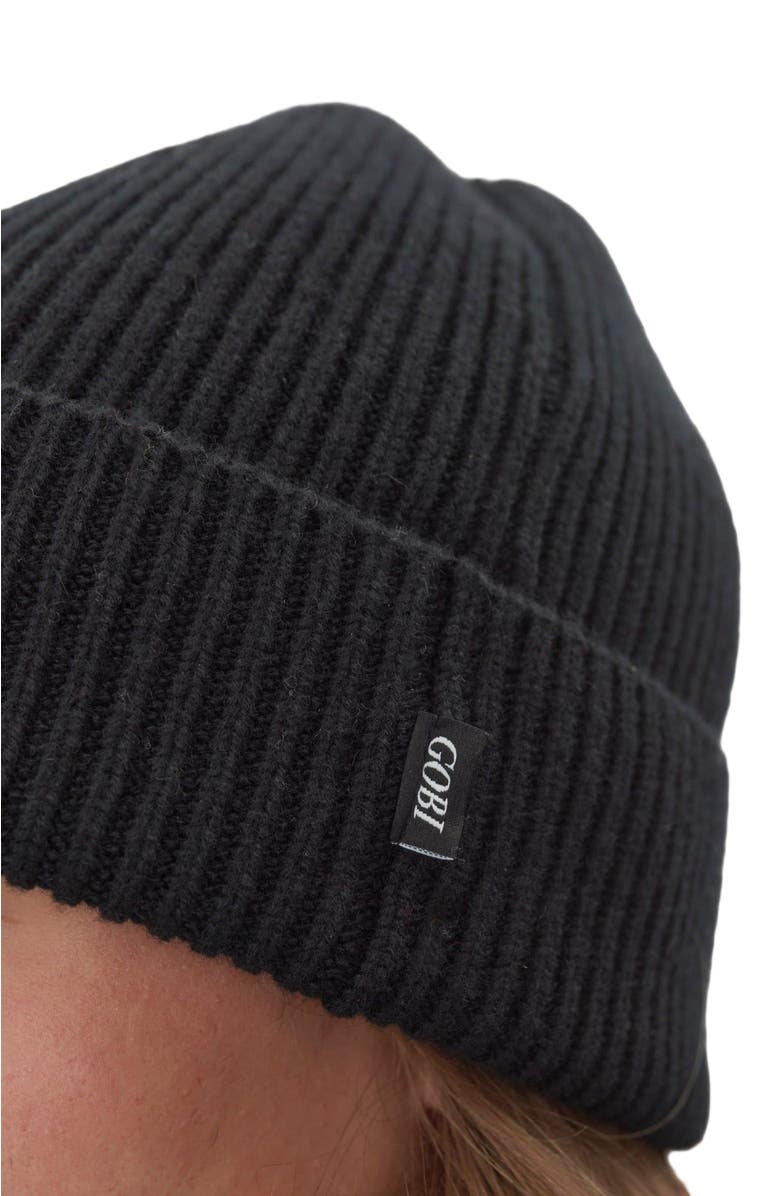 GOBI Mongolian Cashmere Men's Beanie Hat, Alternate, color, 