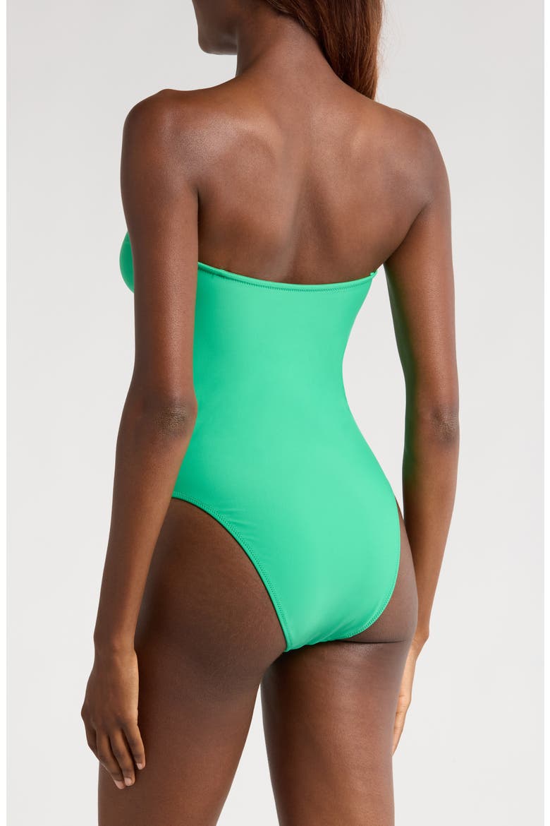 Ezra One-Piece Swimsuit, Alternate, color, PALM GREEN