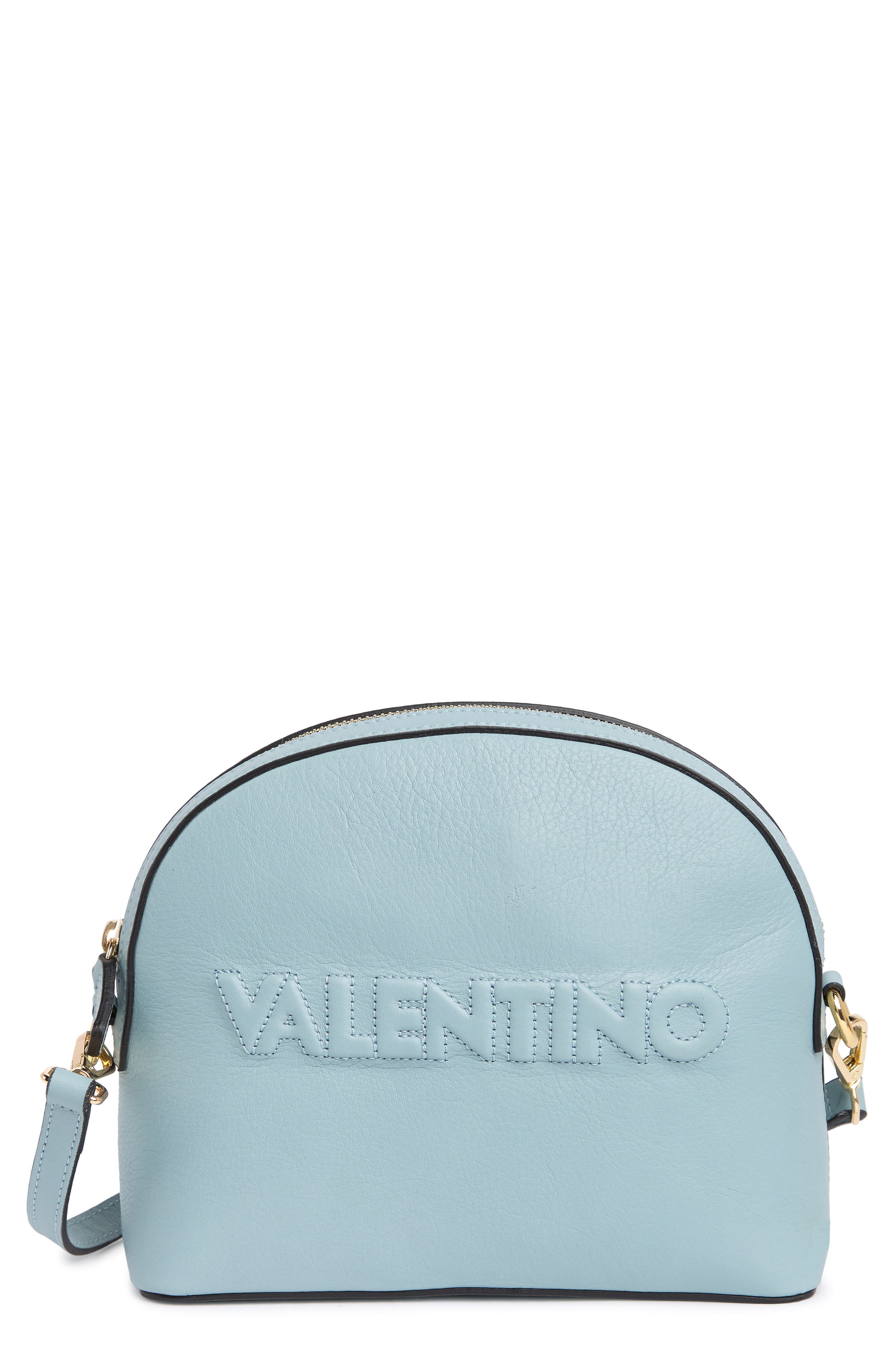 VALENTINO BY MARIO VALENTINO Diana Dome Top Leather Crossbody Bag, Main, color, 
