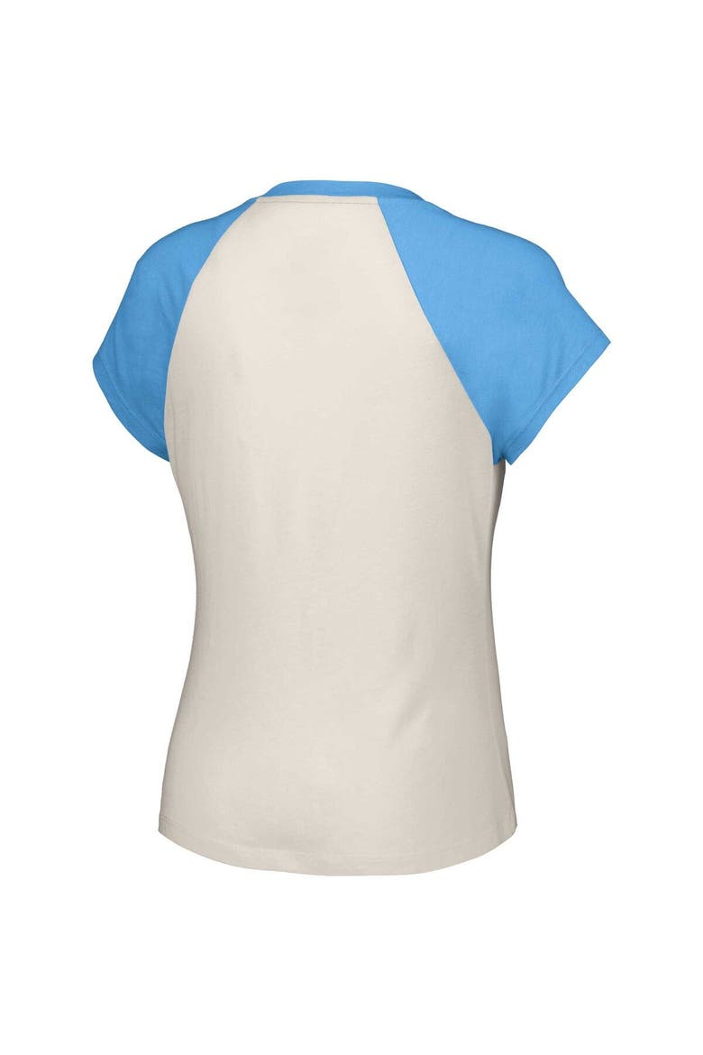 Women's Lusso  White St. Louis Cardinals Nikki Raglan T-Shirt, Alternate, color, White