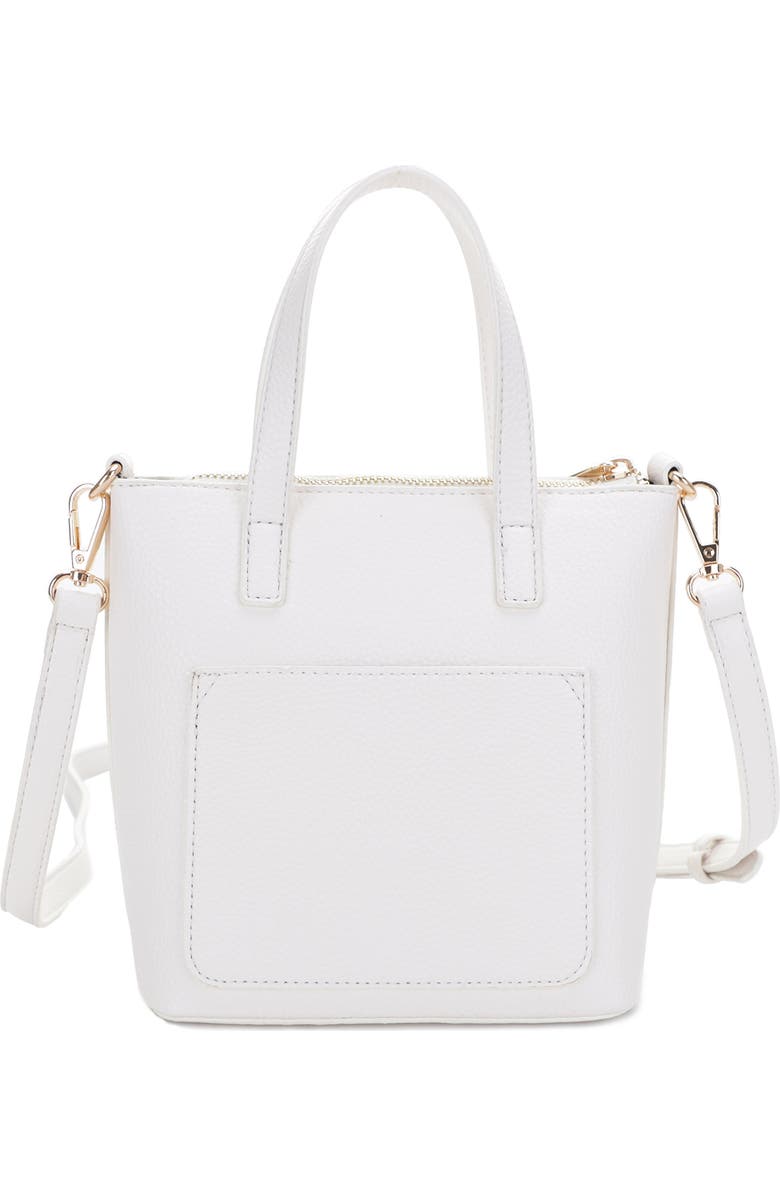 Mali + Lili Mini Mia Vegan Leather Crossbody Tote, Alternate, color,