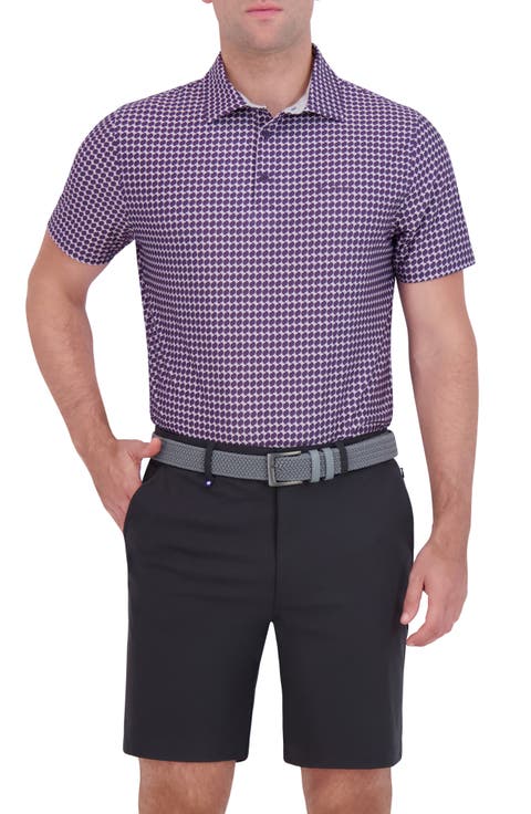 Optic Geo Tech Jersey Golf Polo