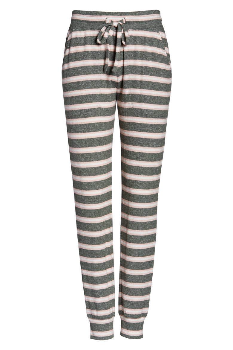 Comfy Joggers, Alternate, color, GREEN THYME STRIPE