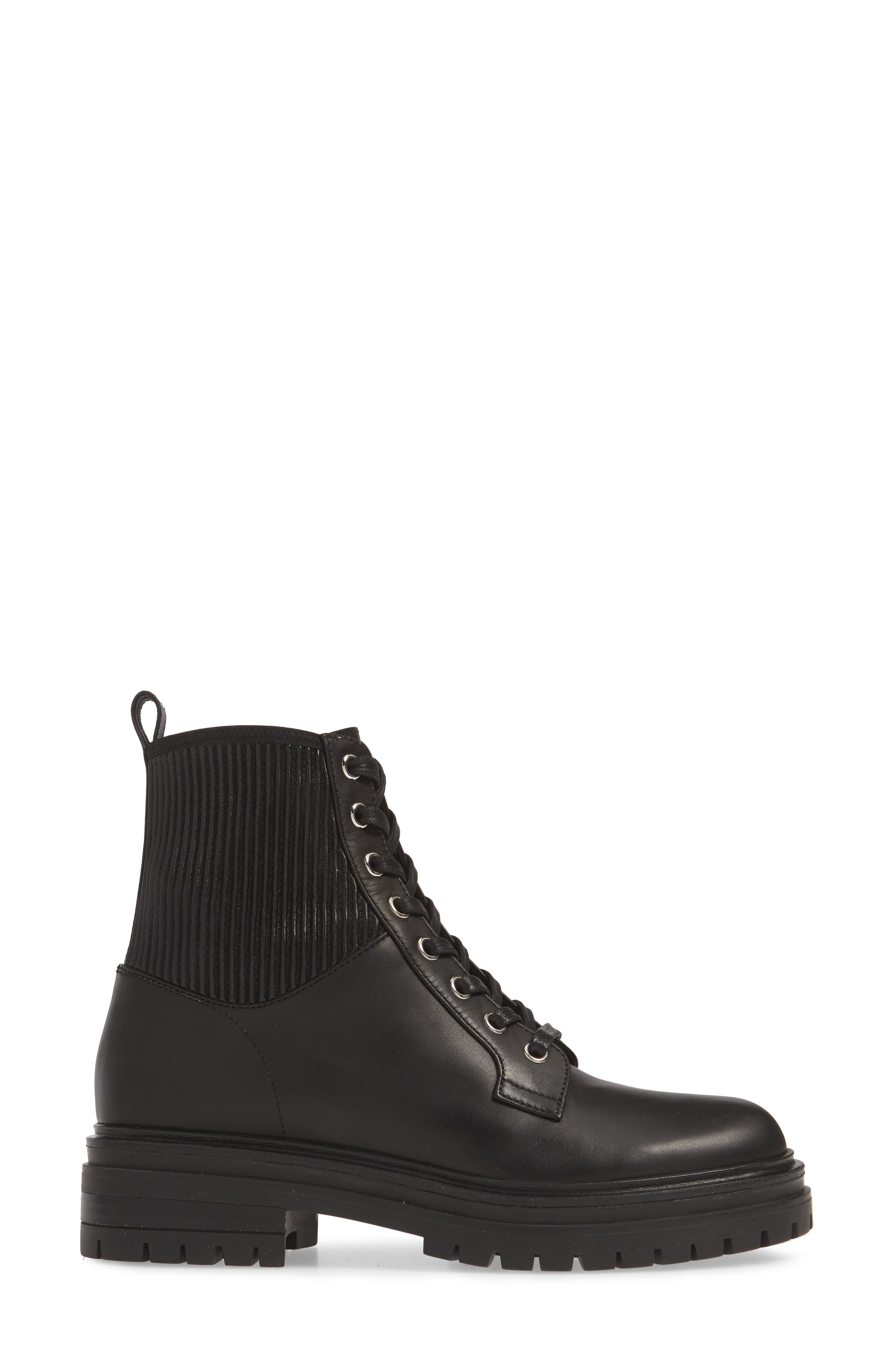 Gianvito Rossi Combat Boot, Alternate, color, 