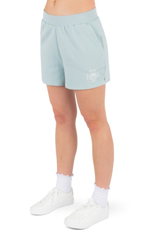Hurley Bliss Cotton Blend Shorts In Blue