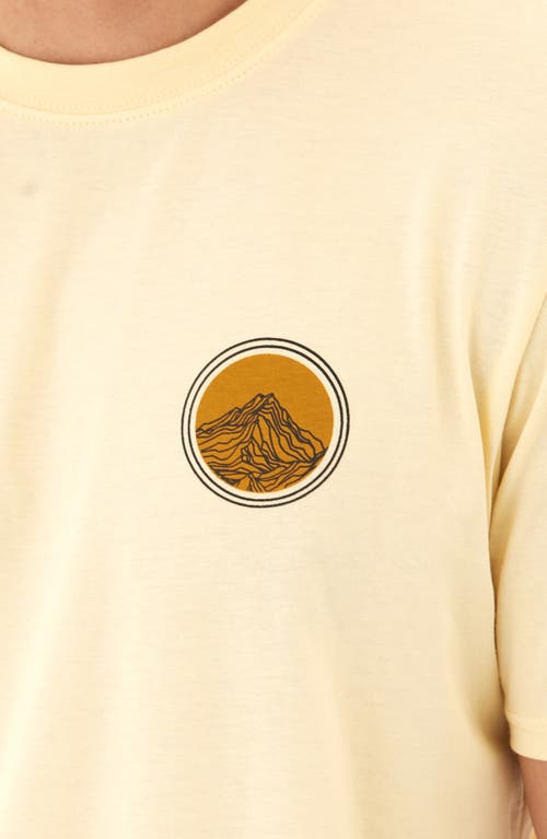 Threads 4 Thought Mountain Sunset Graphic T-shirt In Neutral