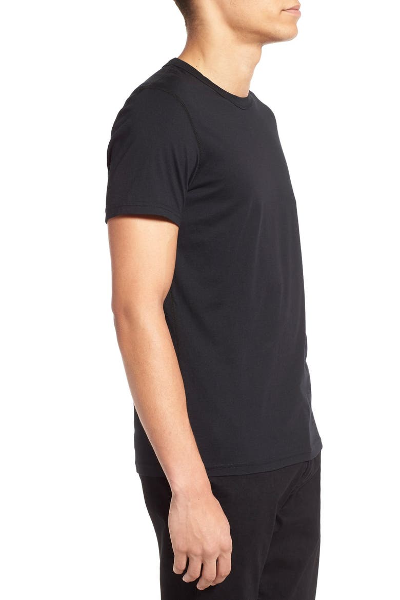 Lightweight Jersey T-Shirt, Alternate, color, BLACK