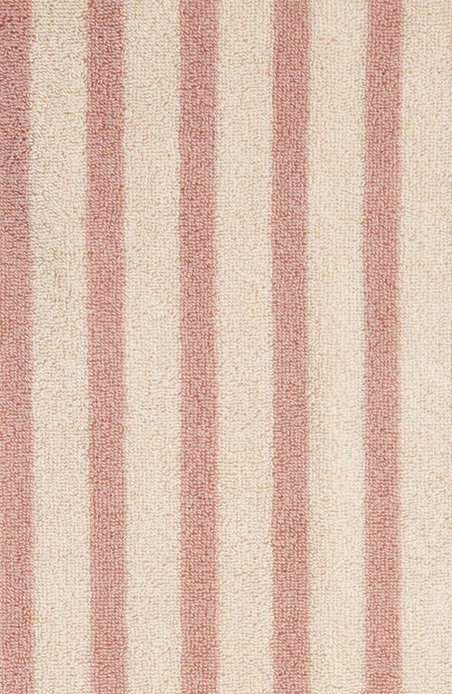 Nordstrom Hydrocotton Stripe Bath Towel In Pink