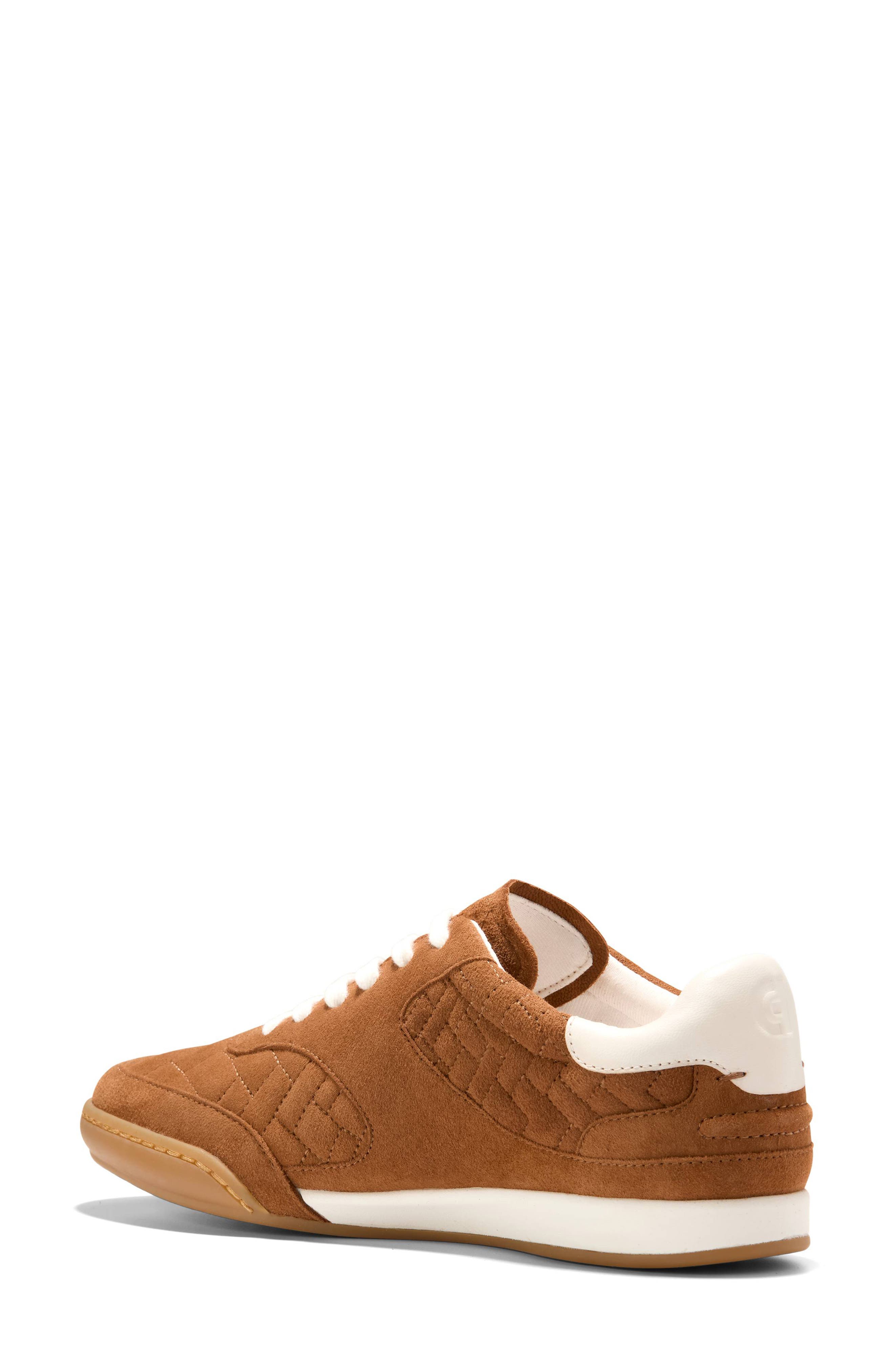 GrandPro Jazlyn Sneaker, Alternate, color, TOBACCO SUEDE/ IVORY