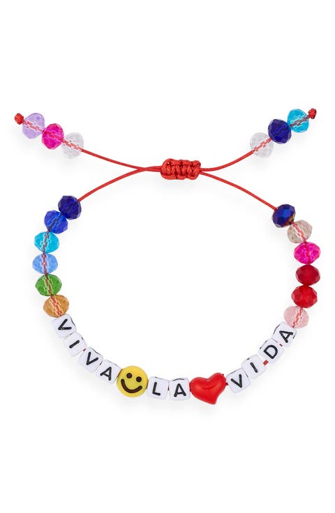 Viva La Vida Rope Slider Bracelet