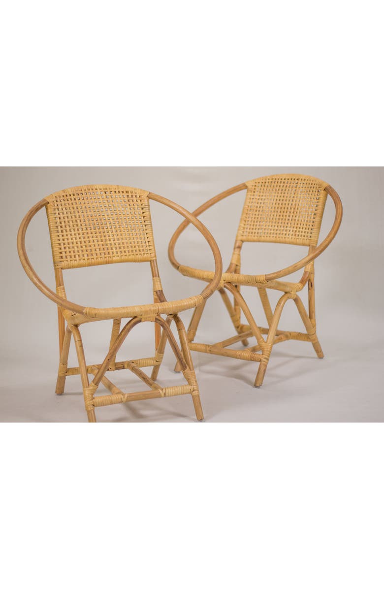 Wicker Village Kids Chair Single Weave, Alternate, color, Large
