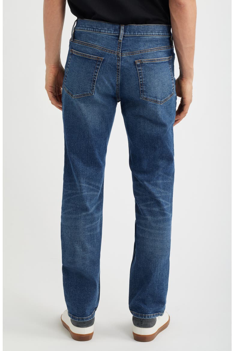 Modern Straight Leg Jeans (Nordstrom Exclusive), Alternate, color, STARLIT