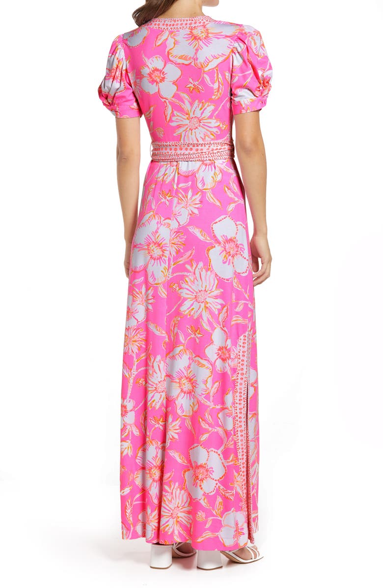 Lilly Pulitzer<sup>®</sup> Sailynn Floral Wrap Dress, Alternate, color,