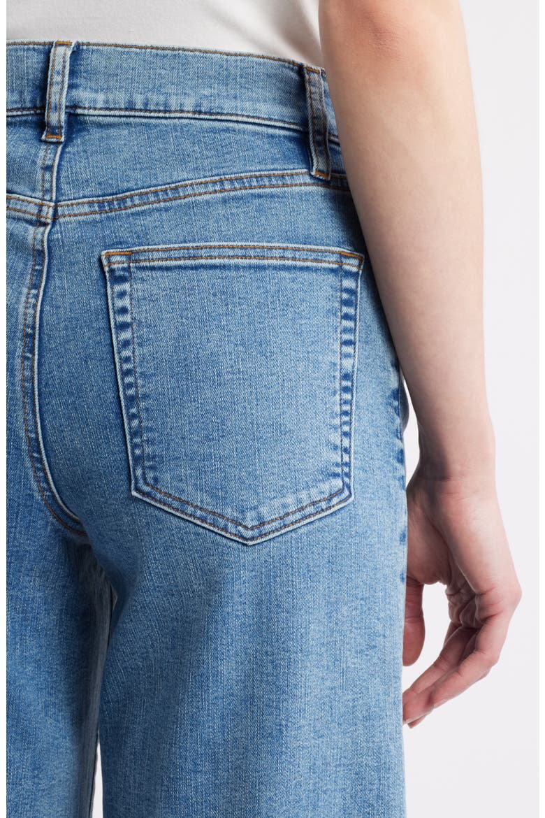 Le Palazzo Crop Wide Leg Jeans, Alternate, color, CRAVE RAW AFTER