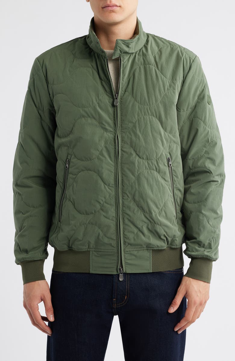 Save The Duck Stream Water Resistant Quilted Jacket, Alternate, color, Thyme Green
