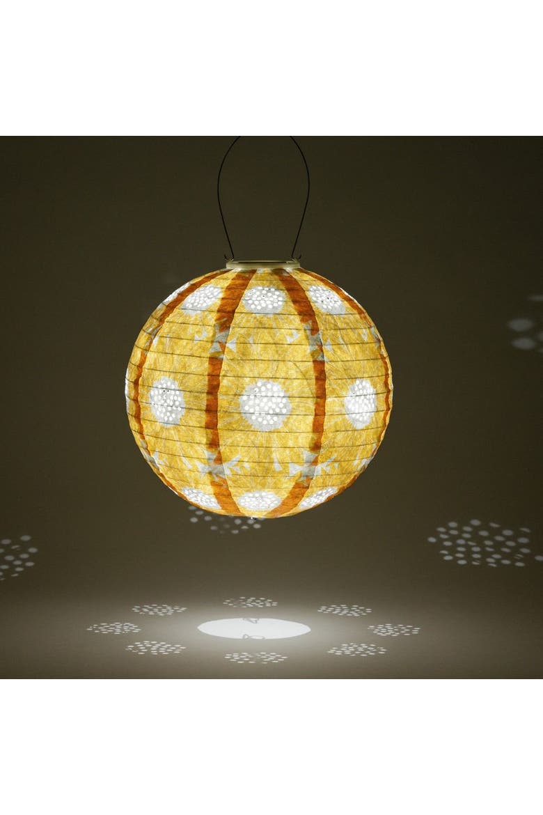 Soji Stella - Sunflower Solar Lantern, Alternate, color, Marigold