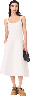 maje Knit midi dress