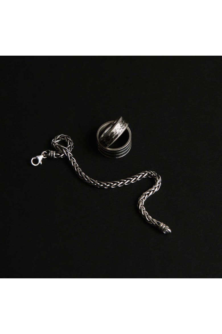 Tough Luck Ring, Alternate, color, Silver