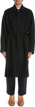 Belted Double Face Wool Coat (Men) | Nordstrom