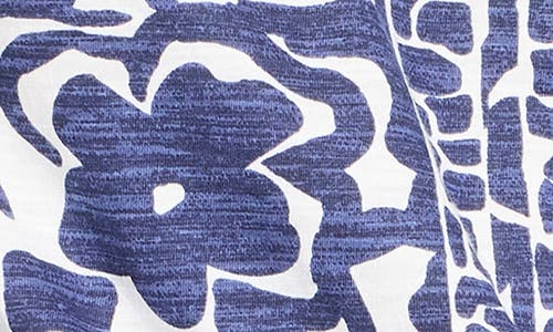 Nzt By Nic+zoe Floret Blues Crewneck Tee