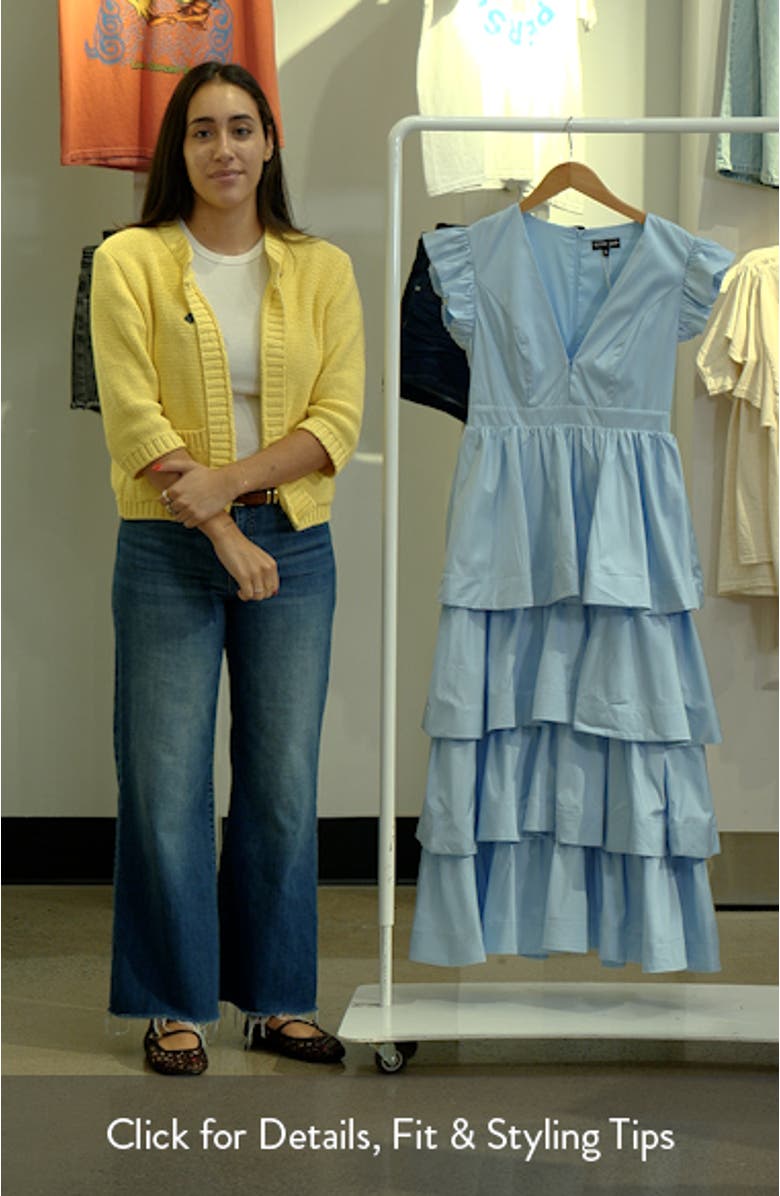 Feria Tiered Midi Dress, sales video thumbnail