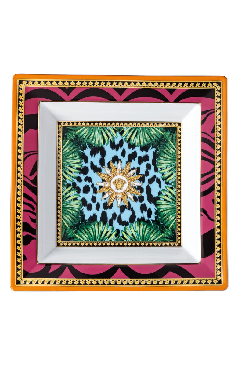 Versace Jungle Animalier Tray, Main, color,