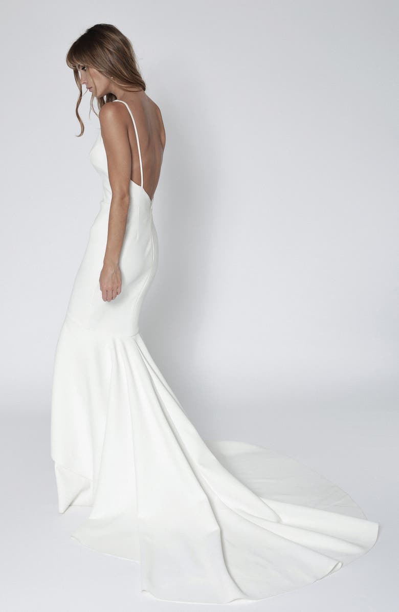 CHOSEN by One Day Kingston Mermaid Wedding Dress, Alternate, color,