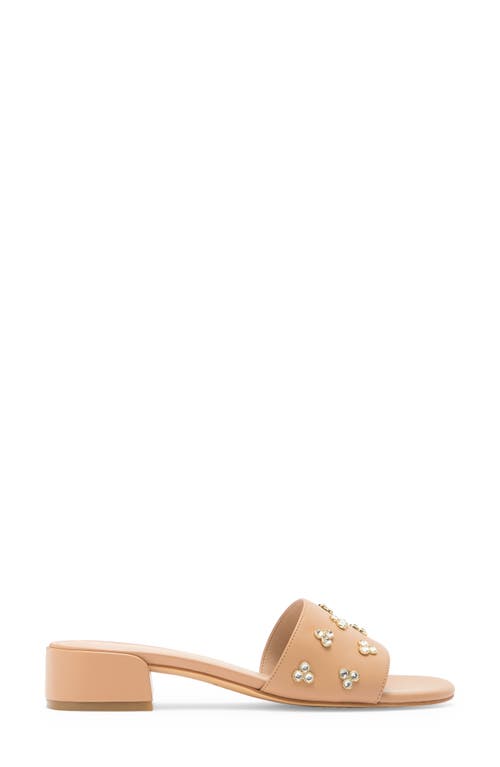 Stuart Weitzman Tammy Crystal Slide Sandal