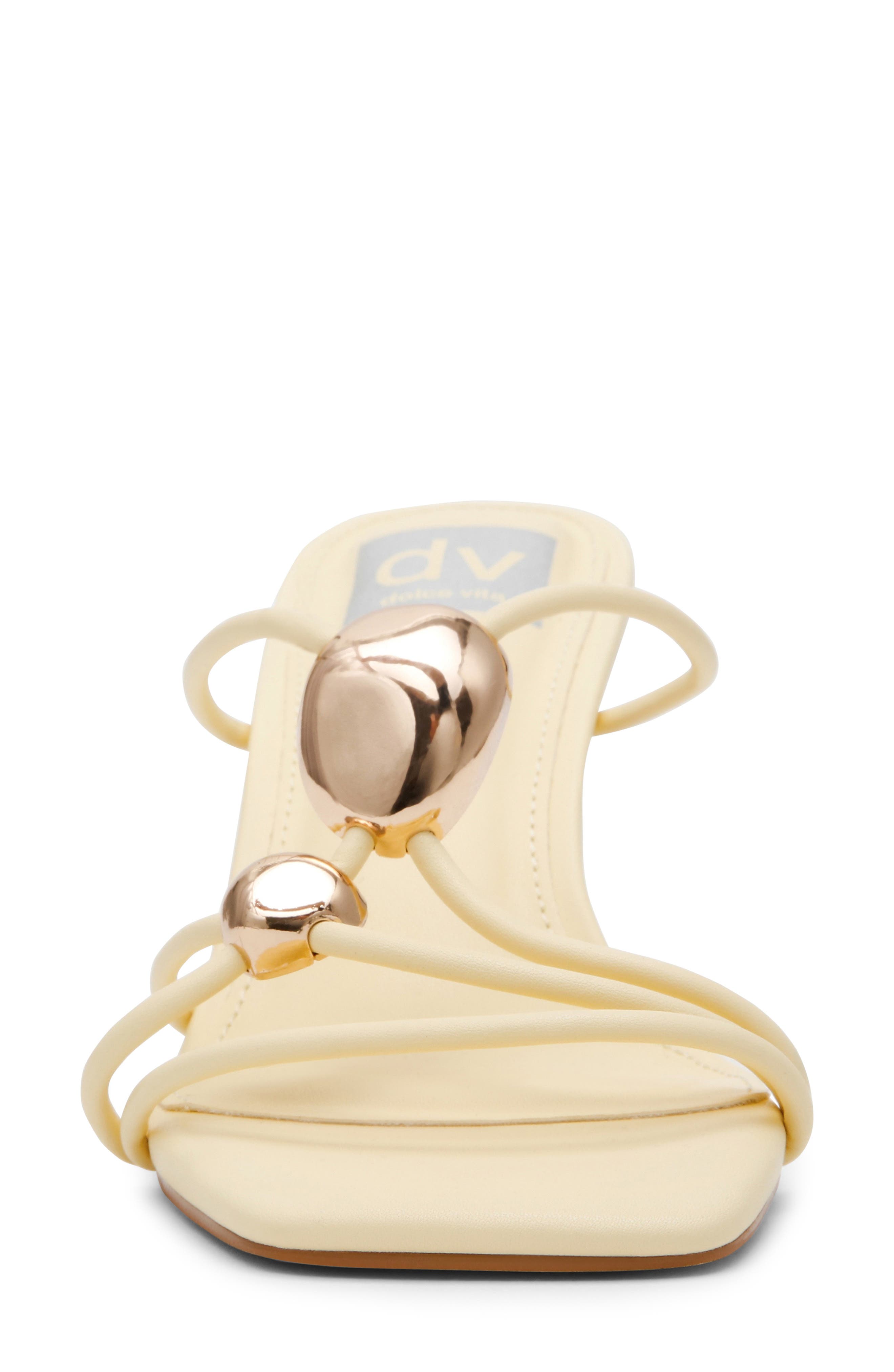 Leesha Slide Sandal, Alternate, color, BUTTER