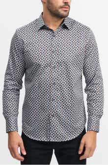 Robert Graham Spun Out Knit Button-Up Shirt