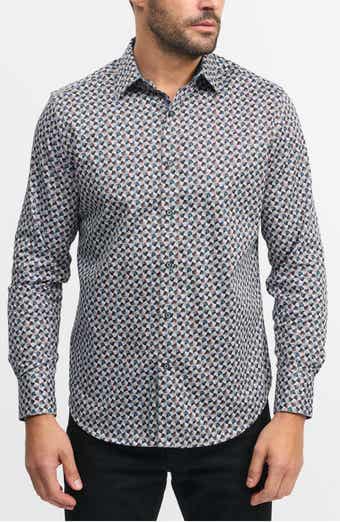 Robert Graham Spun Out Knit Button-Up Shirt