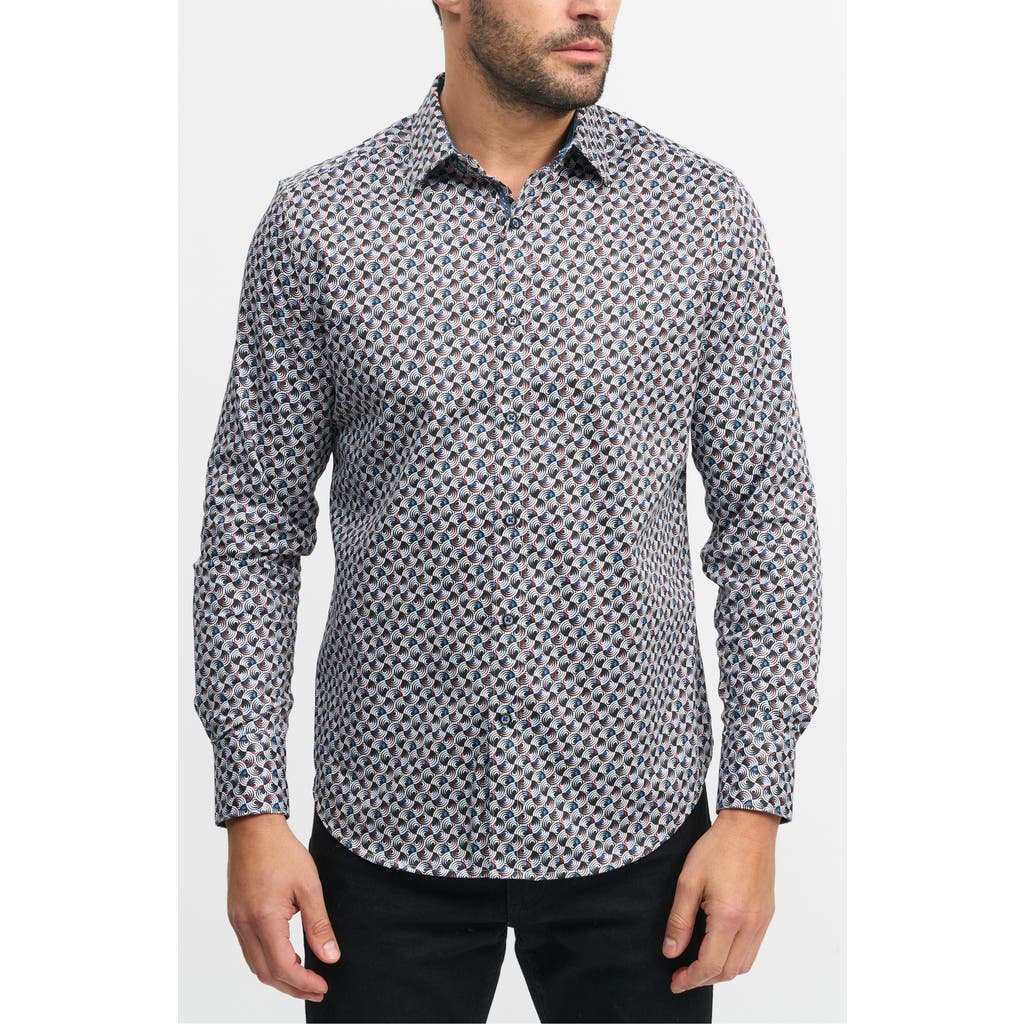 Robert Graham Spun Out Long Sleeve Button Down Shirt In Multi