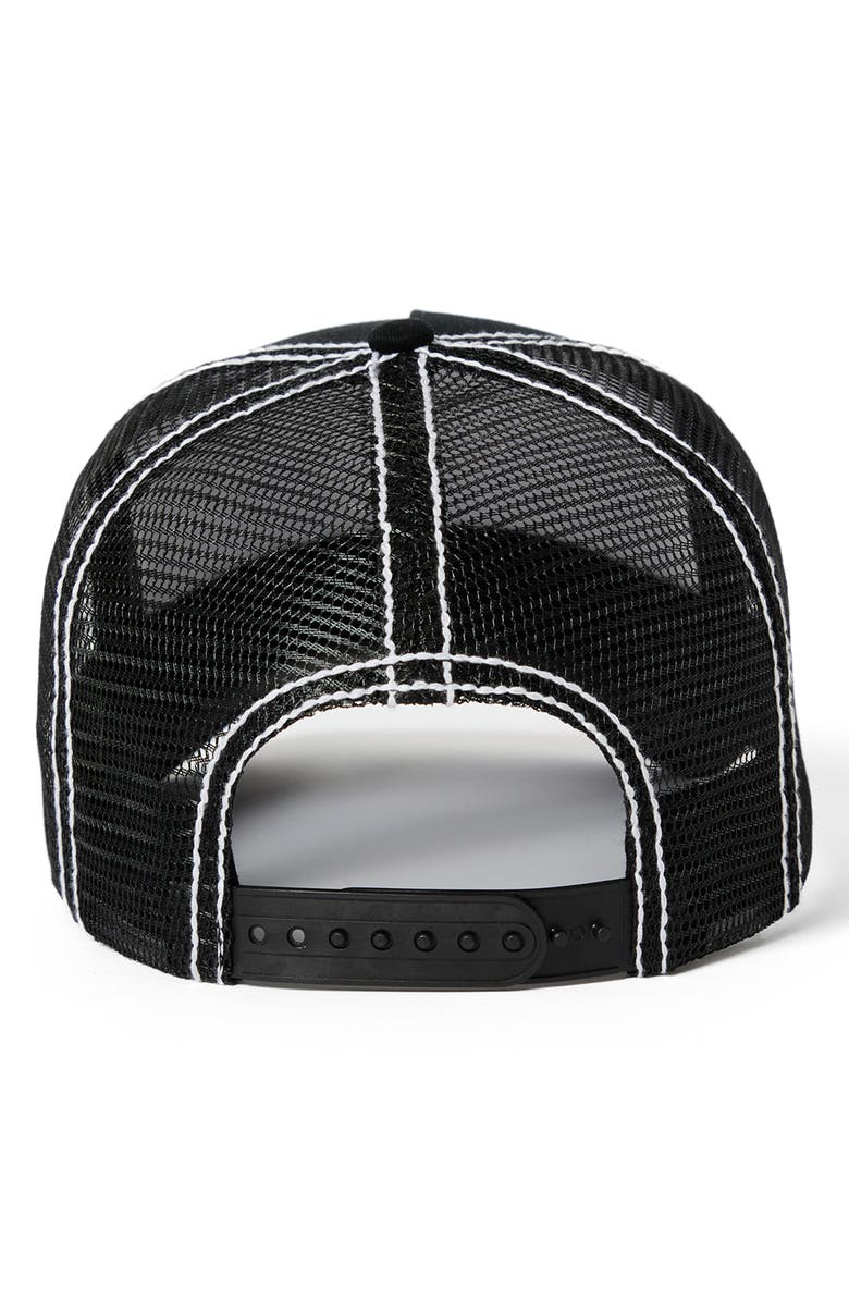 True Religion Logo Patch Trucker Hat, Alternate, color,